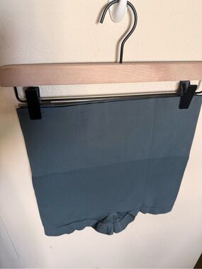 Spanx EcoCare Boyshort Shapewear Shorts Dusk Blue Size 1X NWT Seamless Smoothing